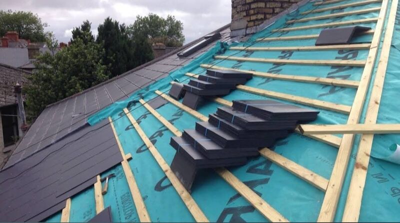 Professional gutter installation completed by Johnson's Roofing in Bury, Manchester area - High quality felt roofing installation