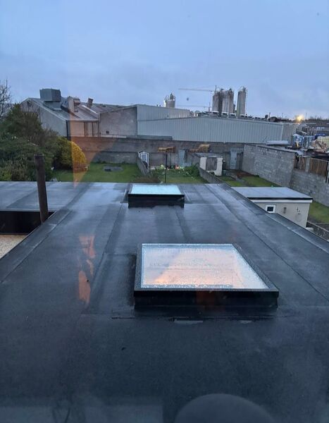 Professional fascia board replacement completed by Johnson's Roofing in Manchester, Manchester area - High quality natural welsh slate installation