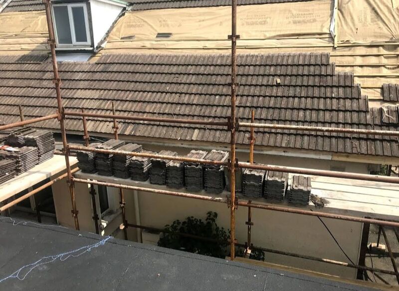 Professional complete roof renovation completed by Johnson's Roofing in Bury, Manchester area - High quality felt roofing installation