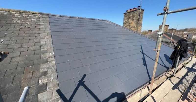 Professional roof inspection completed by Johnson's Roofing in Rochdale, Manchester area - High quality traditional materials installation