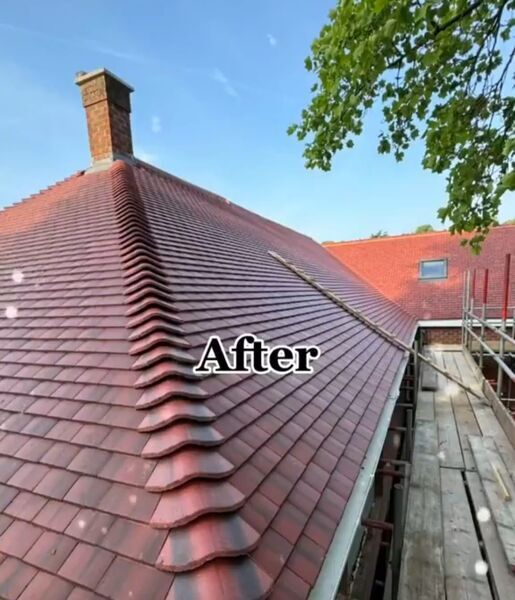Professional roof ventilation completed by Johnson's Roofing in Trafford, Manchester area - High quality lead work installation