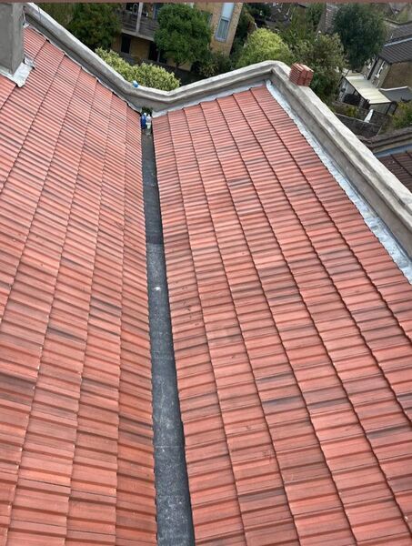 Professional pitched roof installation completed by Johnson's Roofing in Didsbury, Manchester area - High quality cedar shingles installation