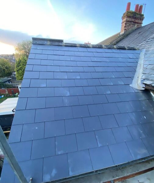 Professional roof waterproofing completed by Johnson's Roofing in Withington, Manchester area - High quality metal roofing installation