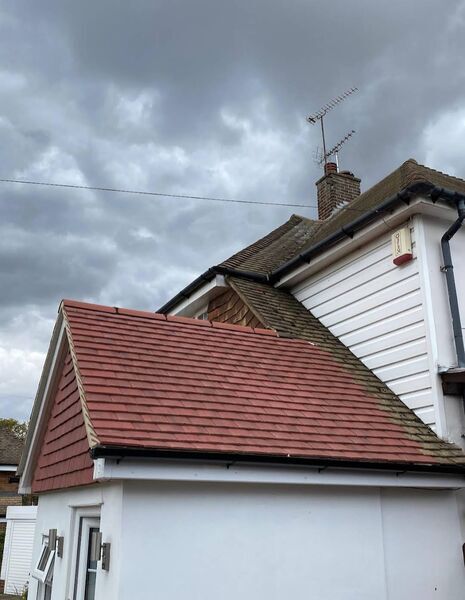 Professional flat roof installation completed by Johnson's Roofing in Oldham, Manchester area - High quality lead work installation
