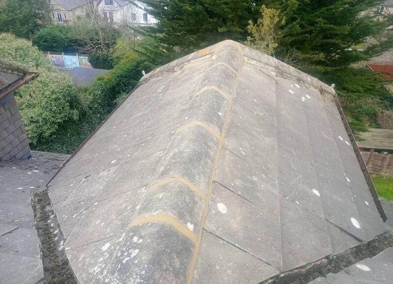 Professional soffit installation completed by Johnson's Roofing in Didsbury, Manchester area - High quality clay tiles installation