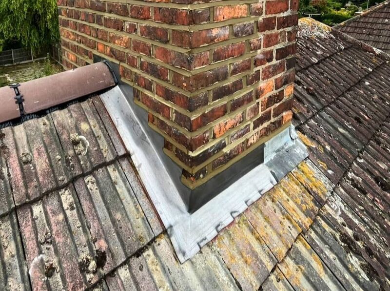 Professional pitched roof installation completed by Johnson's Roofing in Salford, Manchester area - High quality cedar shingles installation