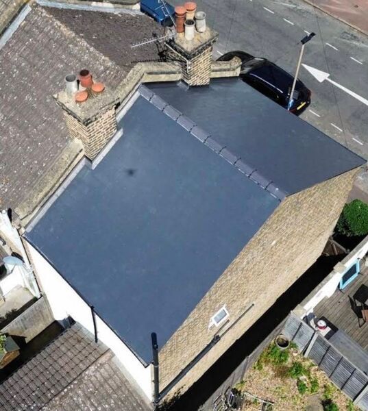 Professional roof cleaning completed by Johnson's Roofing in Rochdale, Manchester area - High quality traditional materials installation