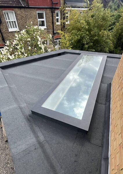 Professional slate roof installation completed by Johnson's Roofing in Bury, Manchester area - High quality natural welsh slate installation