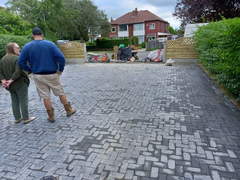 Professional fascia board replacement completed by Johnson's Roofing in Manchester, Manchester area - High quality natural welsh slate installation