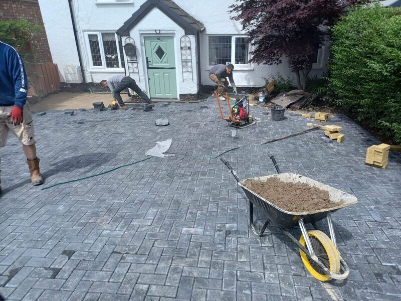 Professional lead flashing work completed by Johnson's Roofing in Stockport, Manchester area - High quality concrete tiles installation